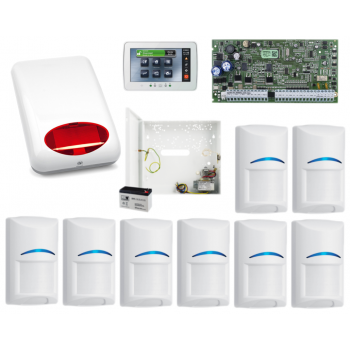 ZESTAW ALARMOWY DSC PC1832 PANEL DOTYKOWY 8 CZUJEK BOSCH